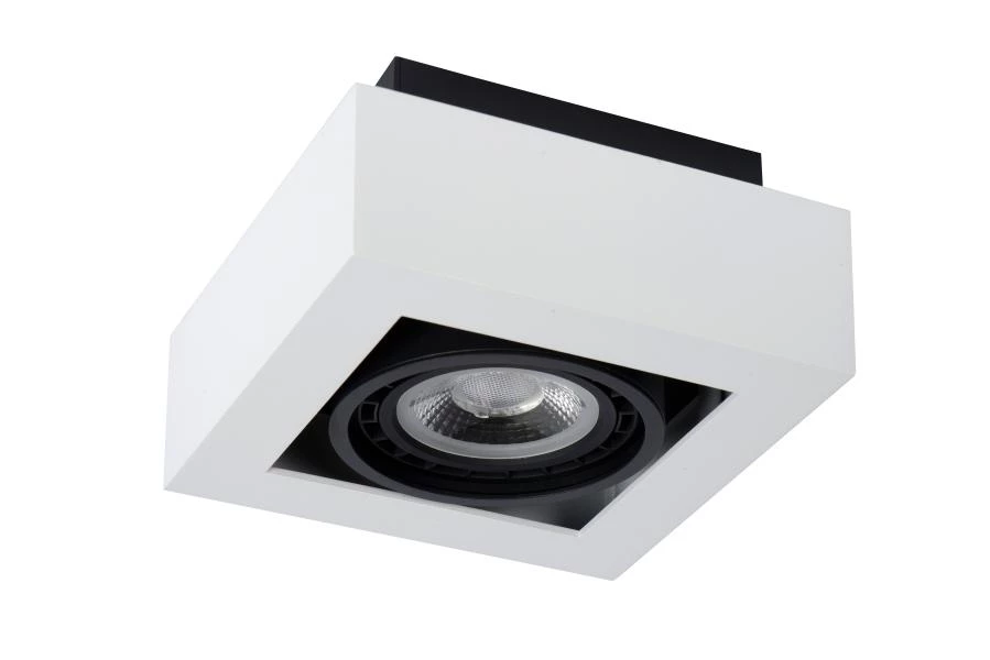 Lucide ZEFIX - Foco de techo - LED Dim to warm - GU10 (ES111) - 1x12W 2200K/3000K - Blanco - apagado